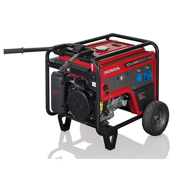 Монофазен бензинов генератор HONDA EM5500CXS2, 5,5 kVA, i-AVR / EM5500CXS2 Монофазен бензинов генератор HONDA EM5500CXS2, 5,5 kVA, i-AVR / EM5500CXS2